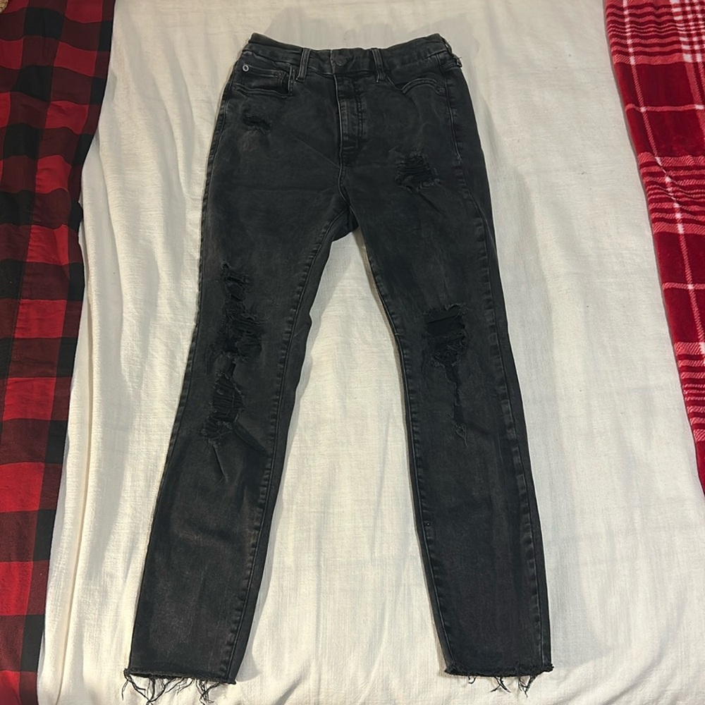 Aeropostale Black Super High Rise Curvy Jean “Jegging”- 10R